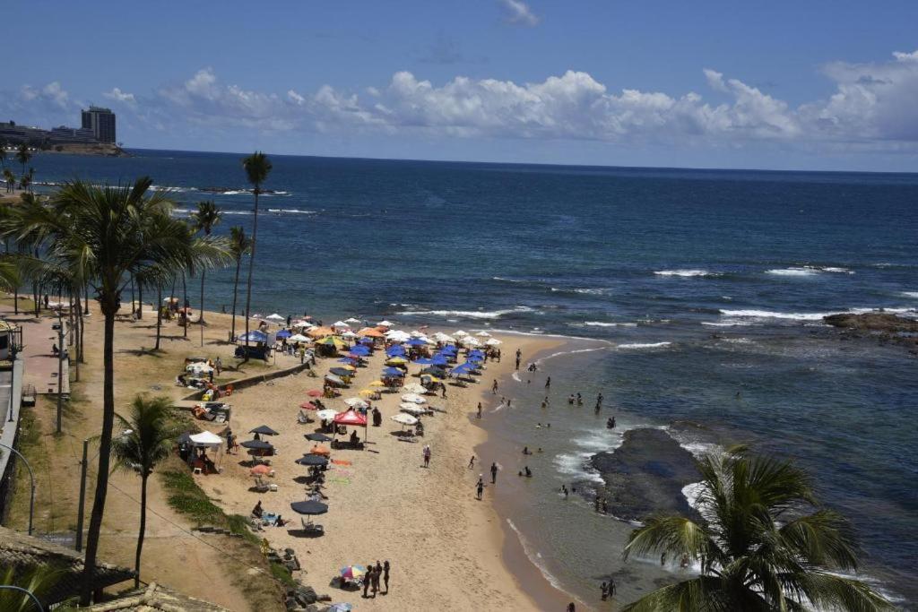 Maravilhoso 2 Quartos Vista Mar No Ondina Apartamento